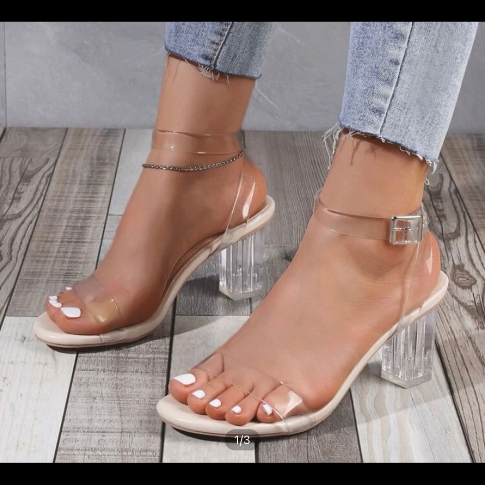 Chunky Heeled Sandals